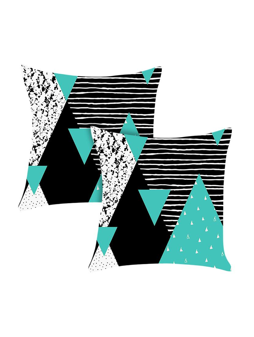 ambbi collection digitally printed polyester set of 2 cushion cover - 13657336 -  Zoom Image - 0