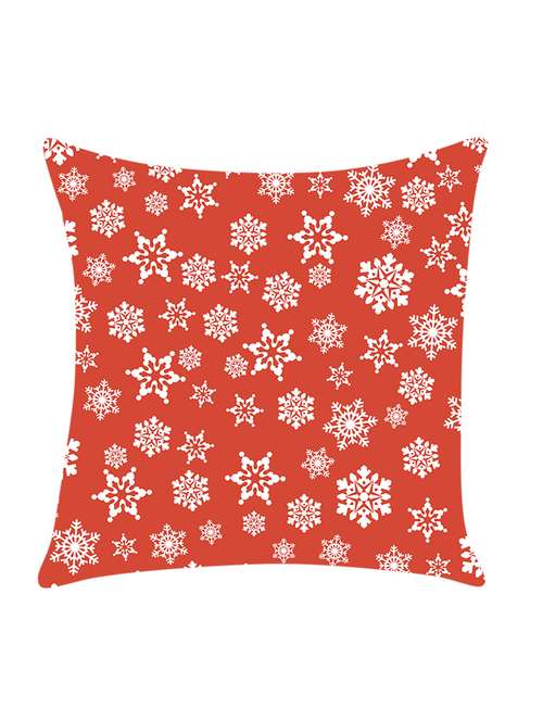 digitally printed cushion cover with geometric design - 13662558 - Standard Image - 0