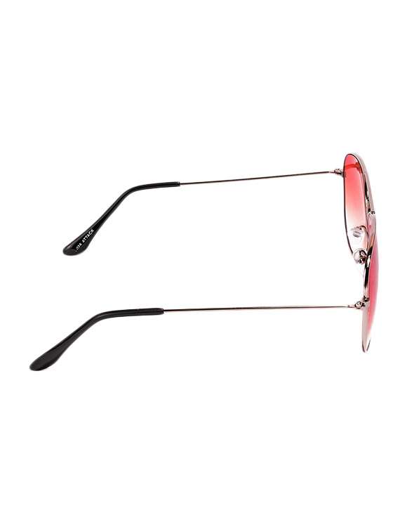 vespl uv protected silver frame peach color aviator sunglass-v-1218 - 13664513 -  Standard Image - 2