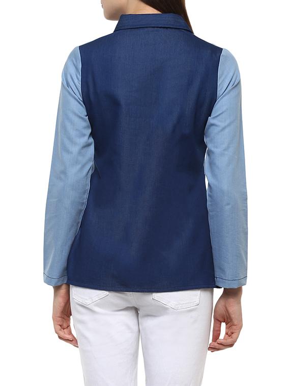 blue denim shirt - 13671618 - Standard Image - 2