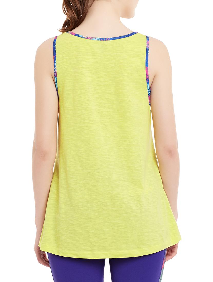 yellow cotton tank top - 13672268 - Standard Image - 2