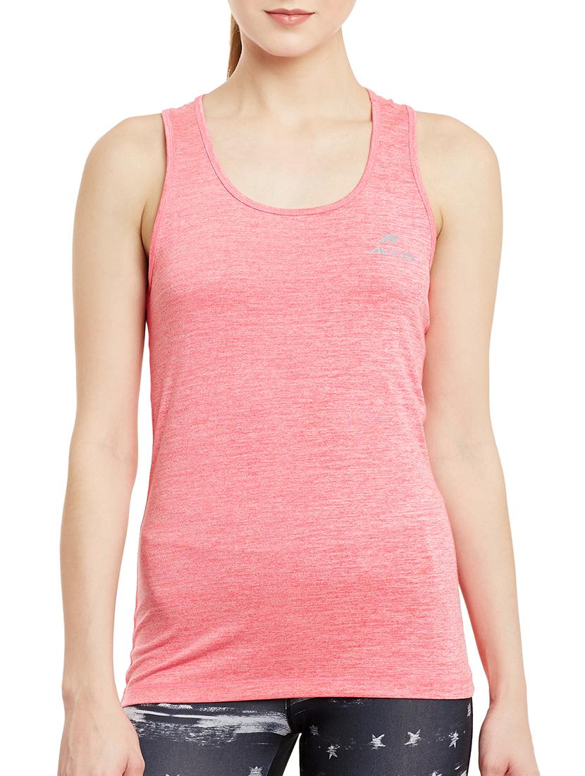 solid pink tank tee - 13672273 -  Zoom Image - 0