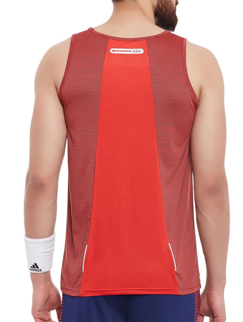 Red Polyester Vest - 13680741 -  Standard Image - 2