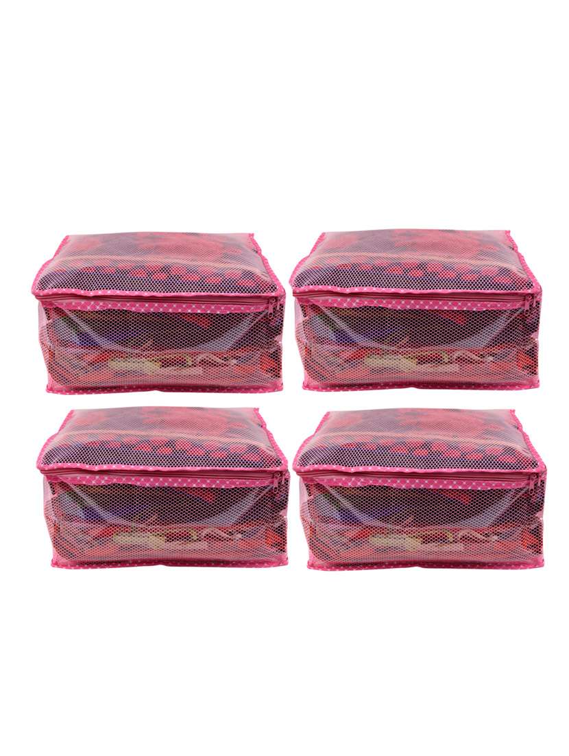 pink rubber utility bag