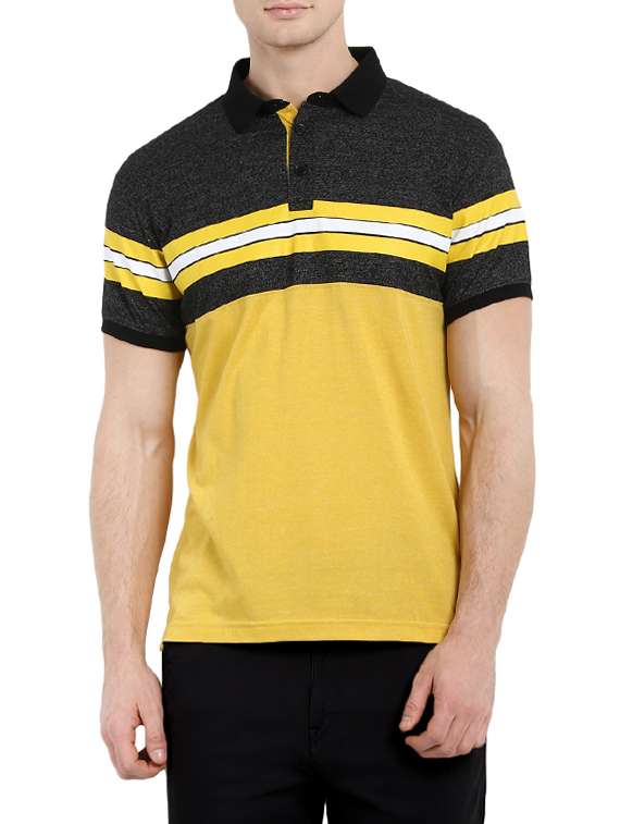 yellow cotton t-shirt