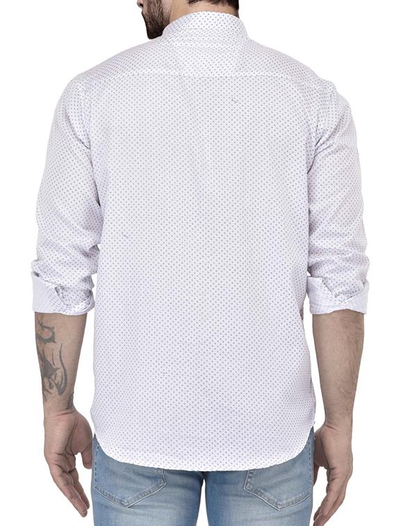 white cotton casual shirt - 13695660 - Standard Image - 2