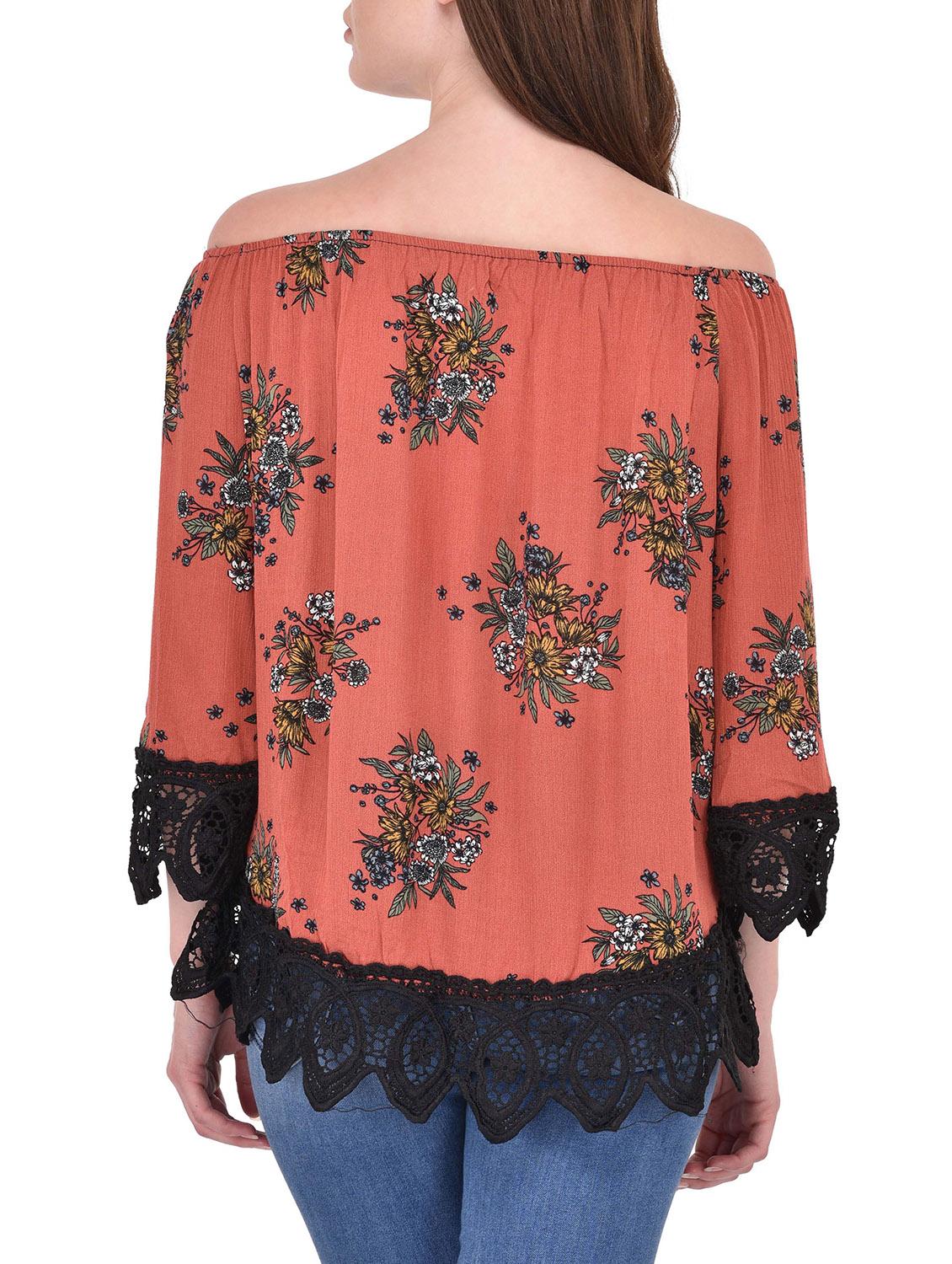 orange cotton regular top - 13696288 - Standard Image - 2