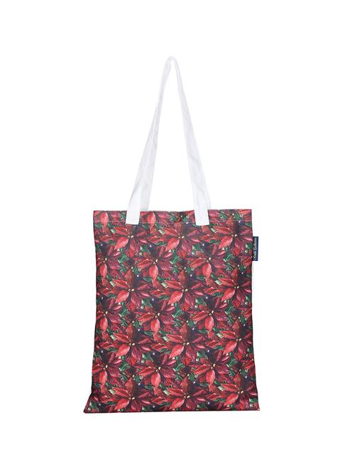 white polyester printed tote - 13710062 -  Standard Image - 0