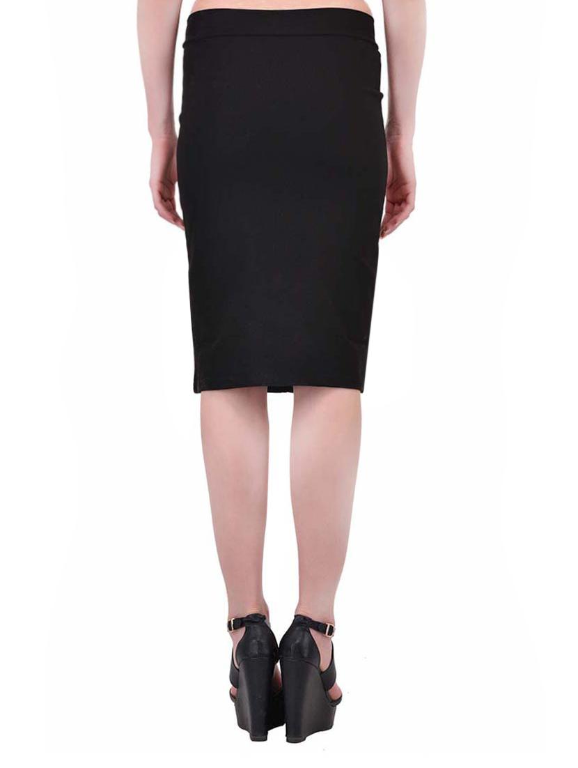 black lycra pencil skirt - 13714677 - Standard Image - 2