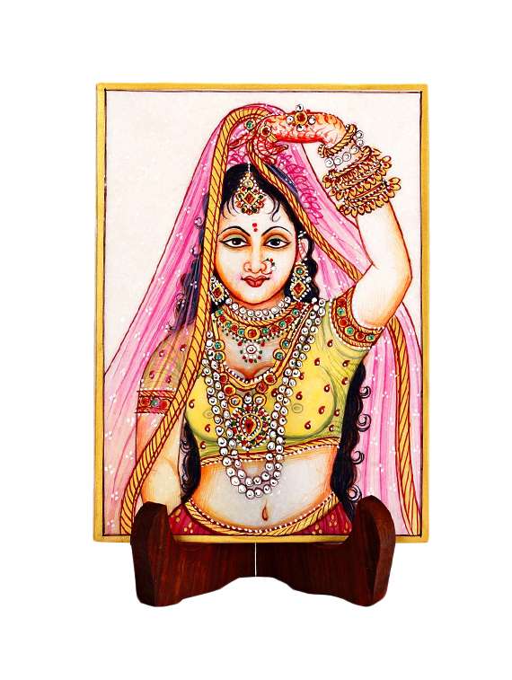 pink canvas artifact