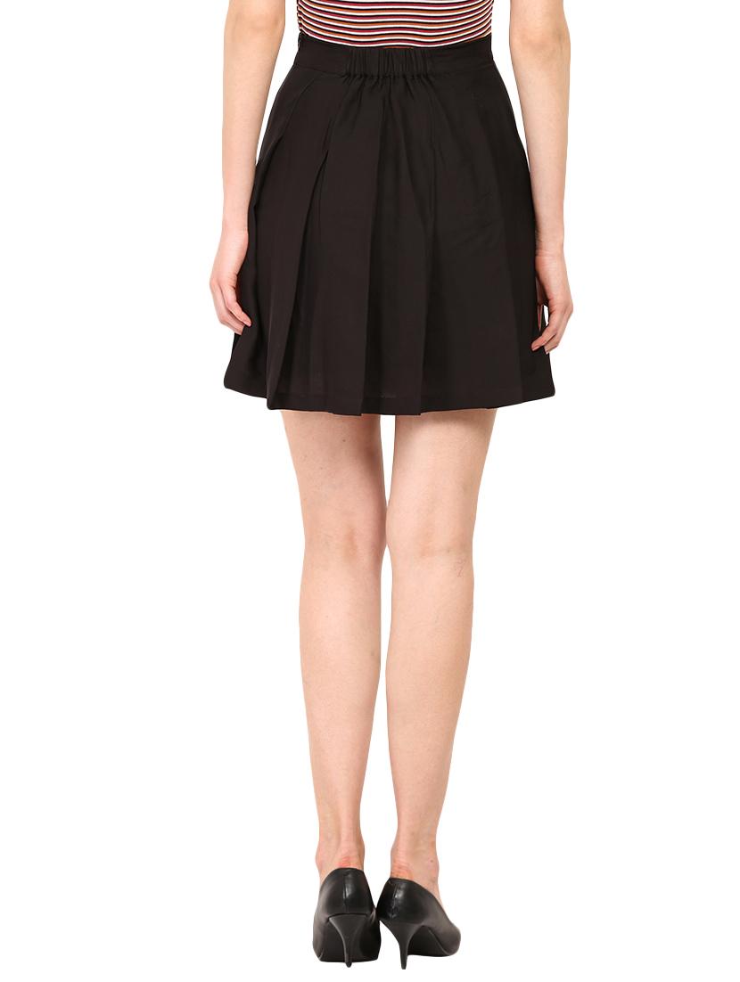 black pleated skirt - 13732956 - Standard Image - 2
