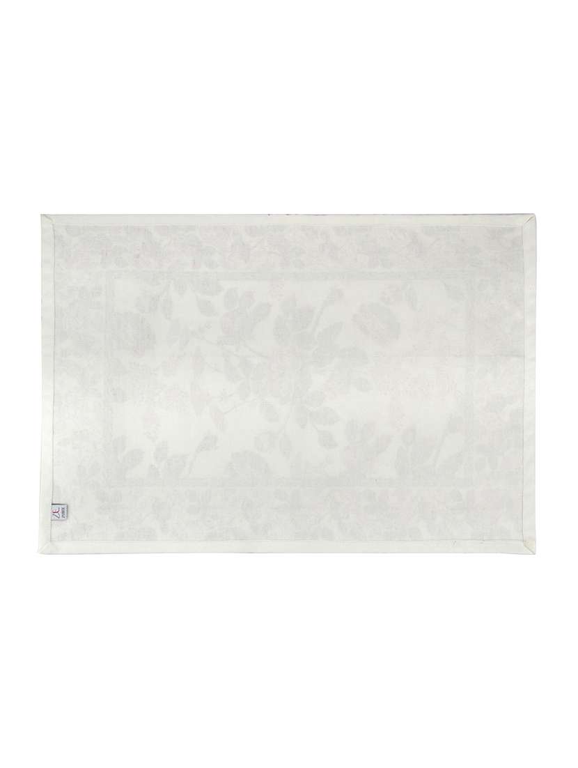 purple printed cotton canvas placemats for dining table - 13734223 -  Standard Image - 2