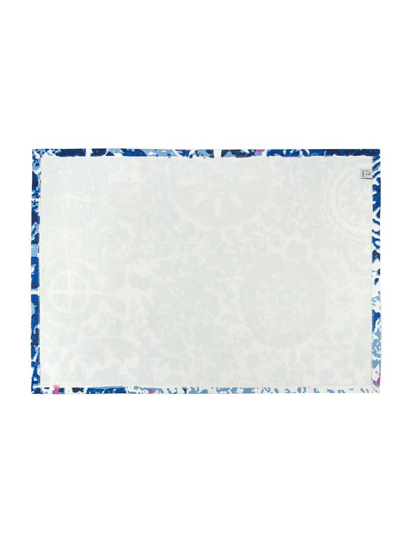 multicolored printed cotton canvas placemats for dining table - 13734225 -  Standard Image - 2