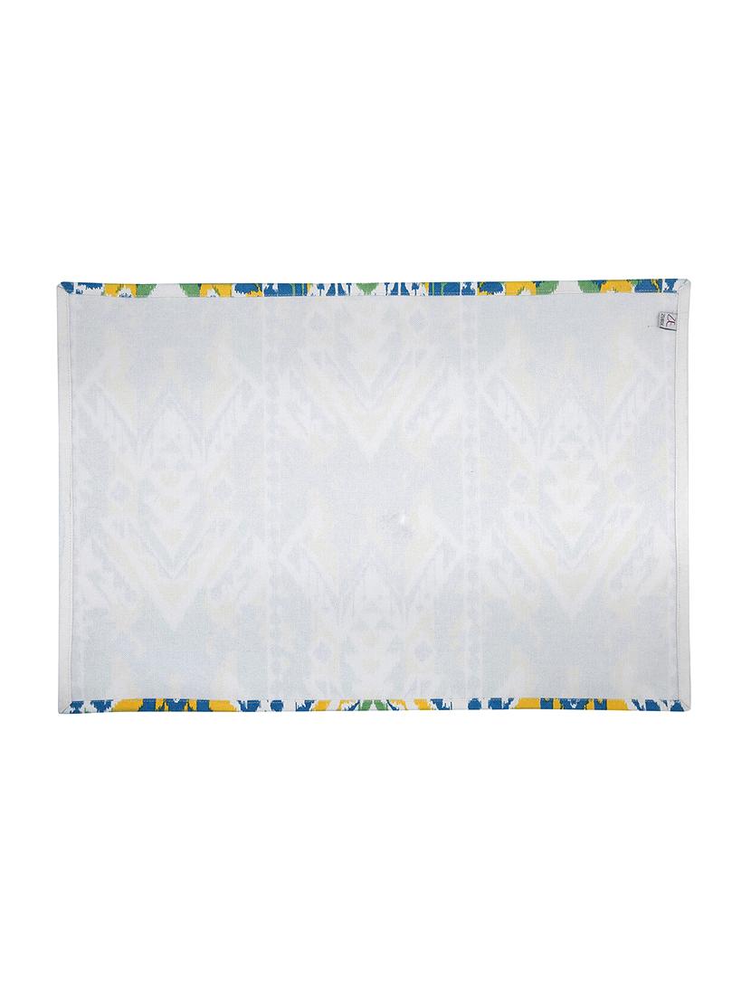 multicolour printed cotton canvas placemats for dining table - 13734240 -  Standard Image - 2