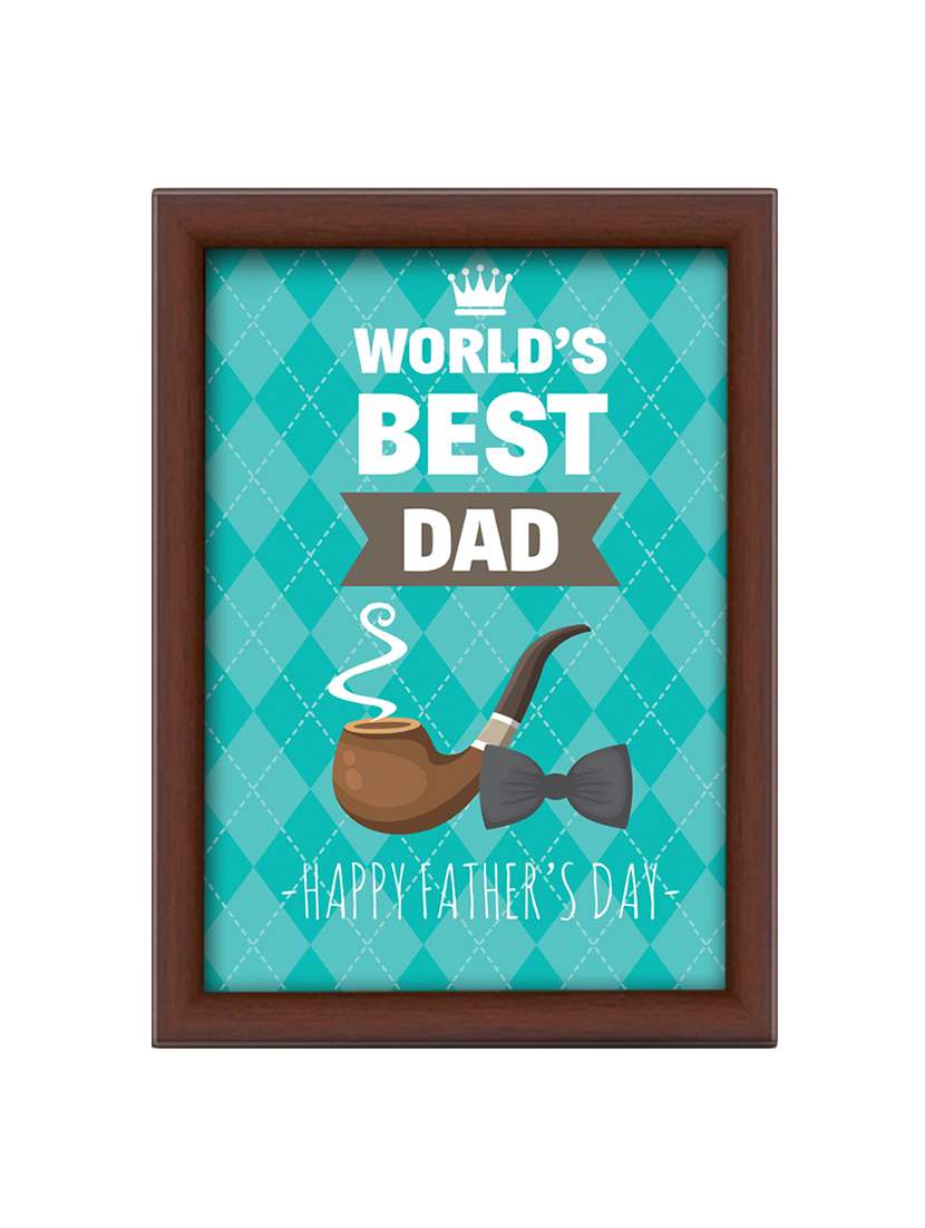 wooden photo frame for father's day