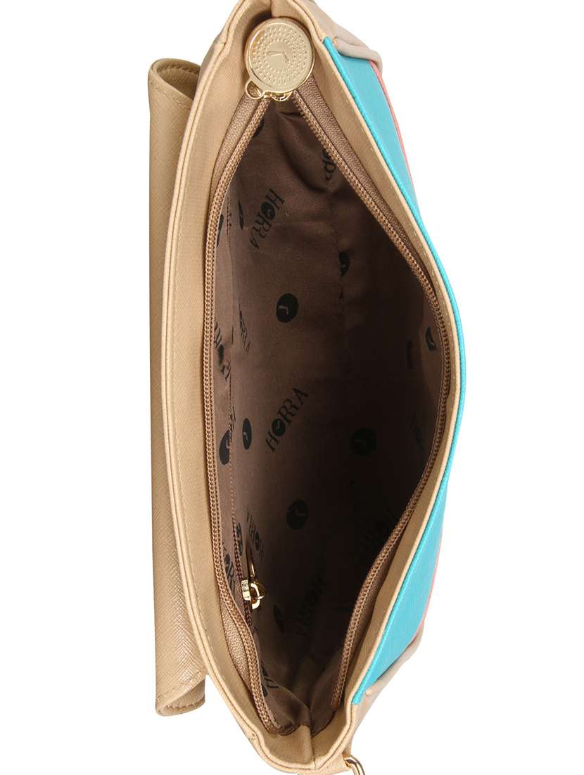 pink leatherette regular sling bag - 13740716 - Standard Image - 2