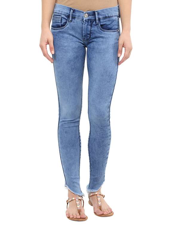 blue denim jeans