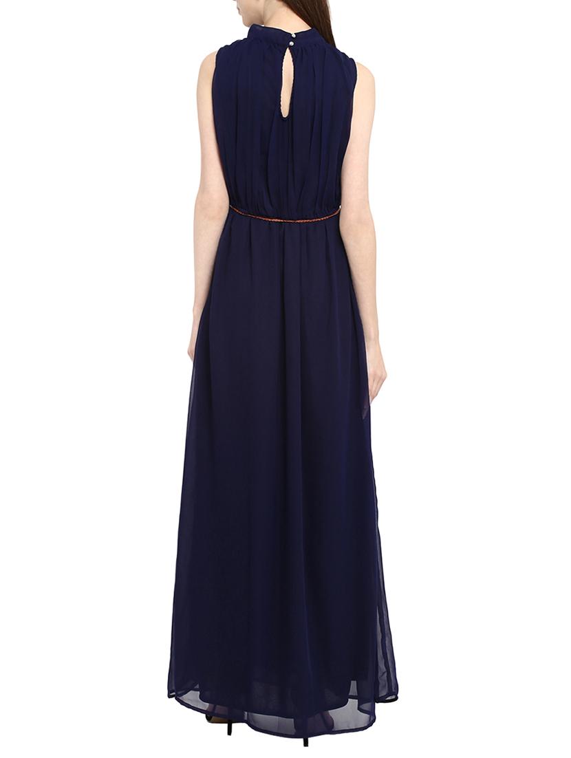 tassel tie-up maxi dress - 13741075 - Standard Image - 2