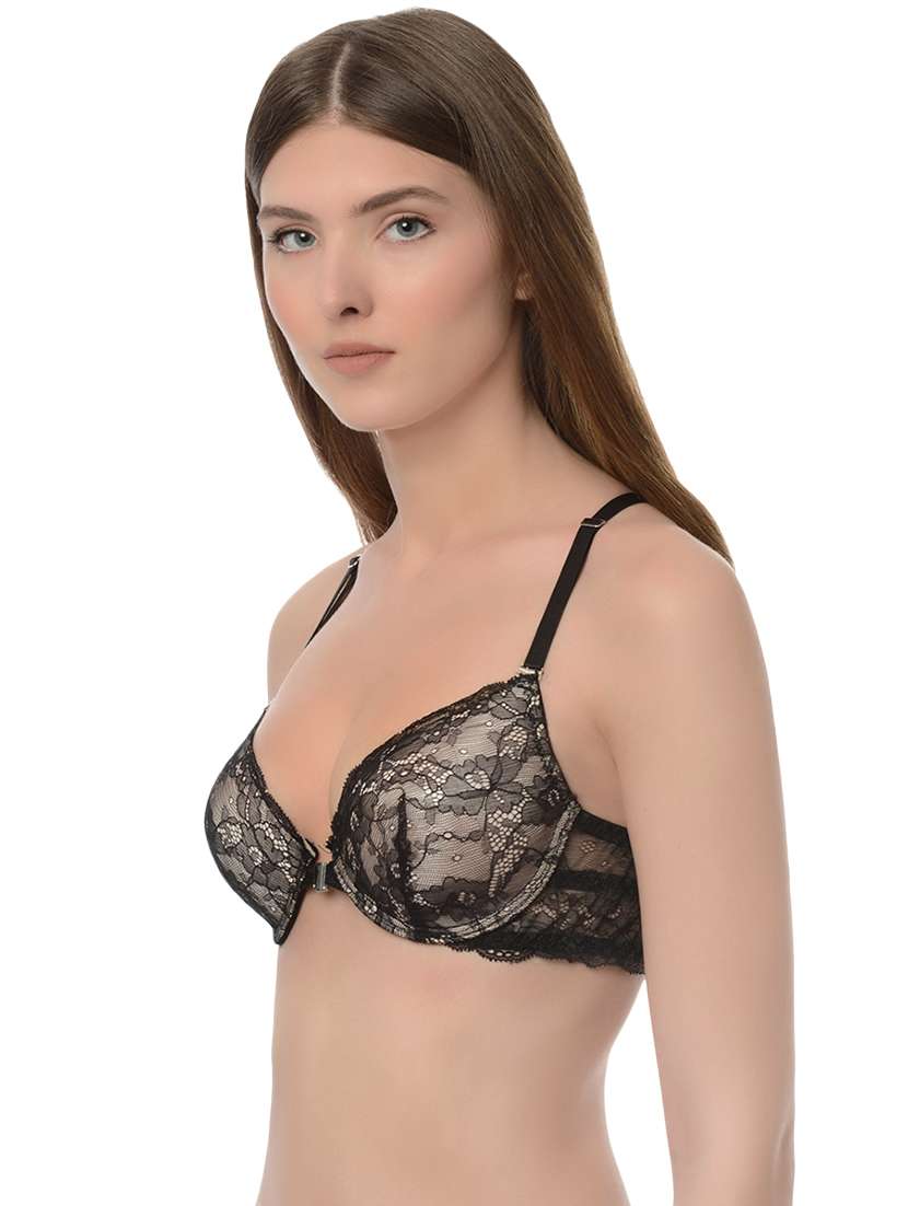 styled back plunge bra - 13752937 -  Standard Image - 2