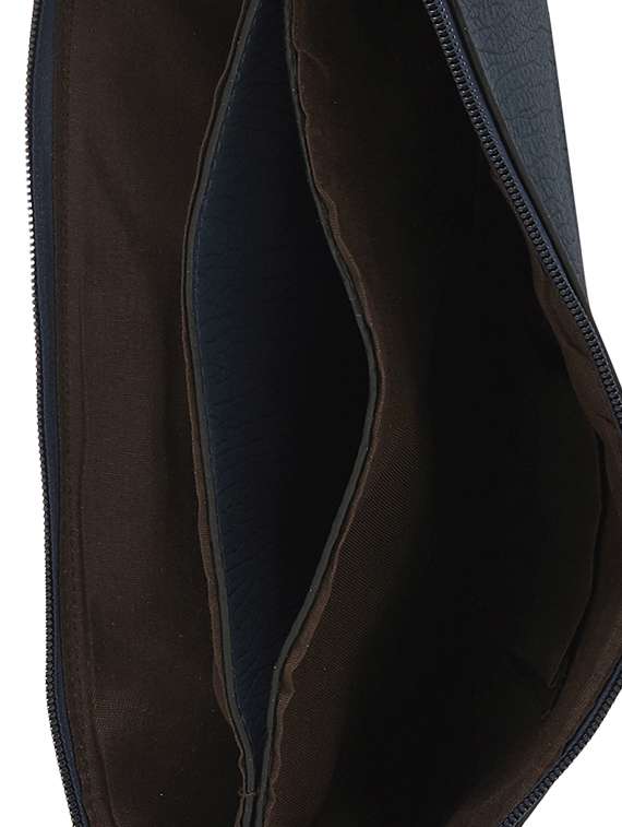 blue leatherette regular clutch - 13756893 - Standard Image - 2
