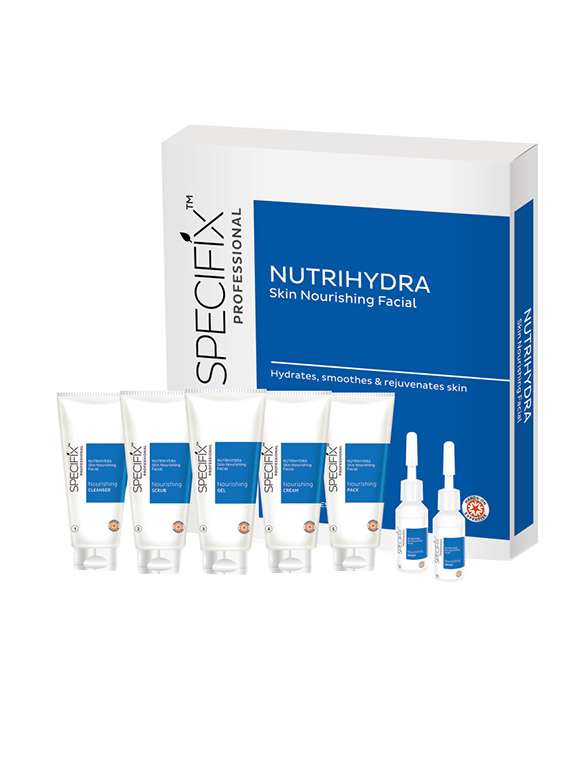 vlcc specifix professional specifix nutrihydra skin nourishing facial kit 450gm