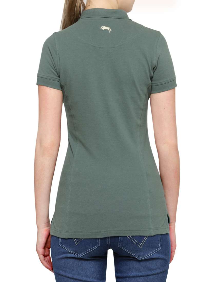green cotton regular tee - 13760004 -  Standard Image - 2