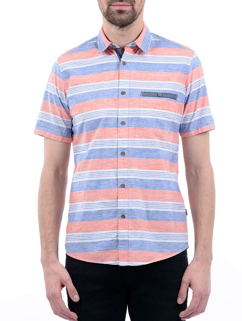 multi colored  cotton casual shirt