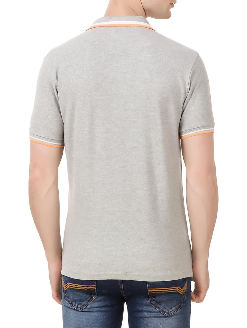 grey cotton t-shirt - 13772091 - Standard Image - 2