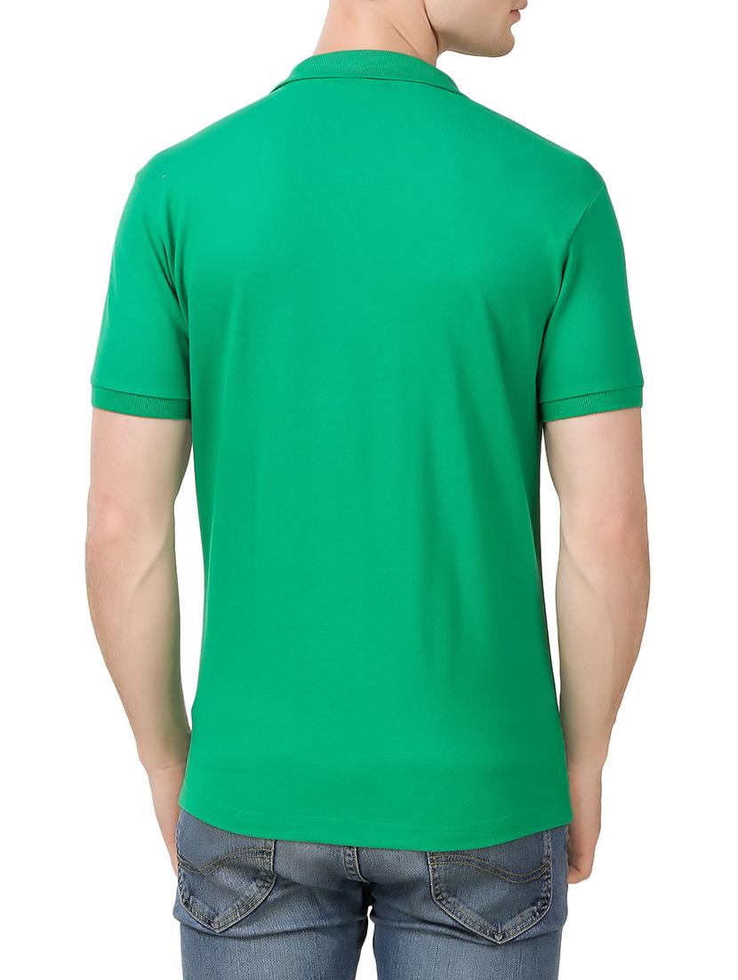 green cotton t-shirt - 13772093 - Standard Image - 2