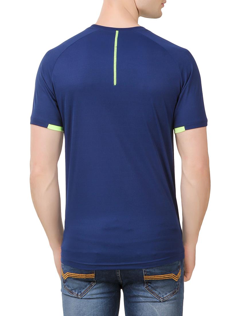 dark blue polyester t-shirt - 13772121 - Standard Image - 2