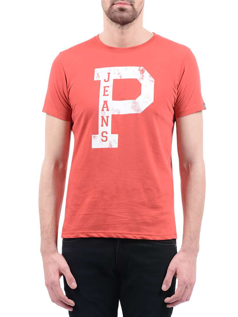 red cotton tshirt