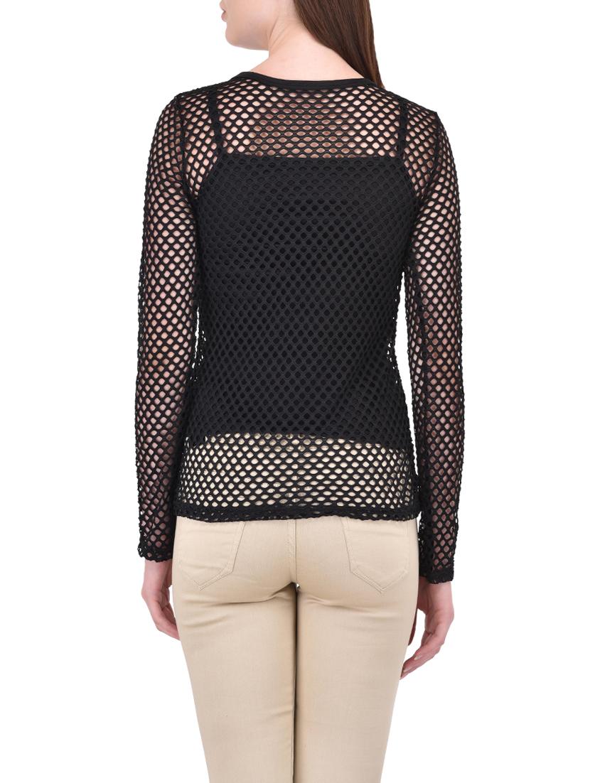 black cotton regular top - 13776921 - Standard Image - 2