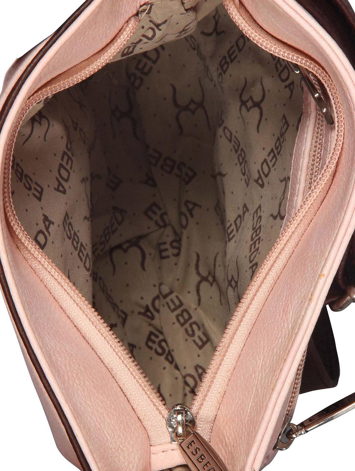 pink leatherette regular sling bag - 13785990 - Standard Image - 2