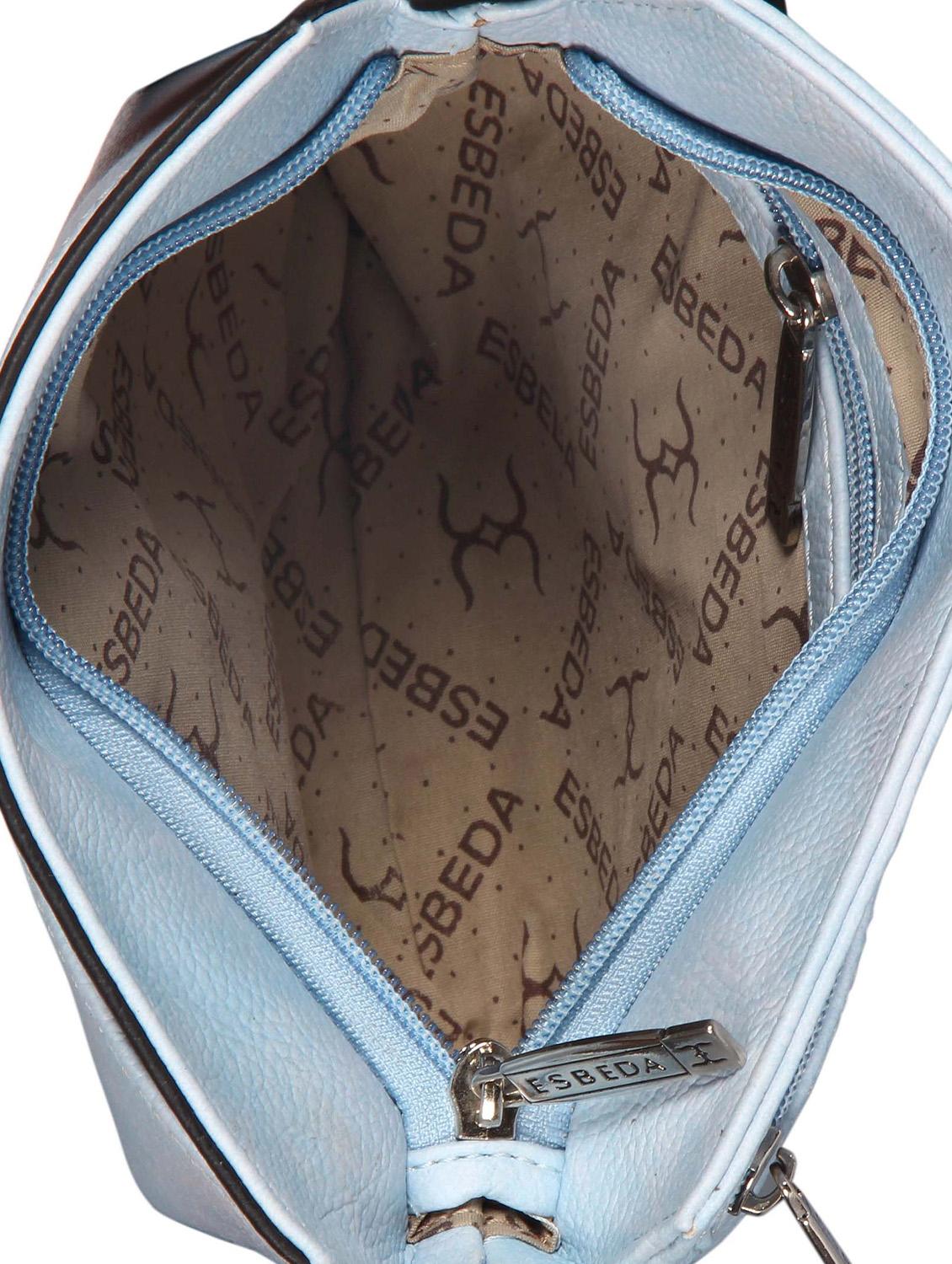 blue leatherette regular sling bag - 13785992 - Standard Image - 2