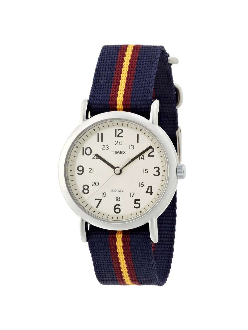 timex biege dial analog watch for unisex - t2p234