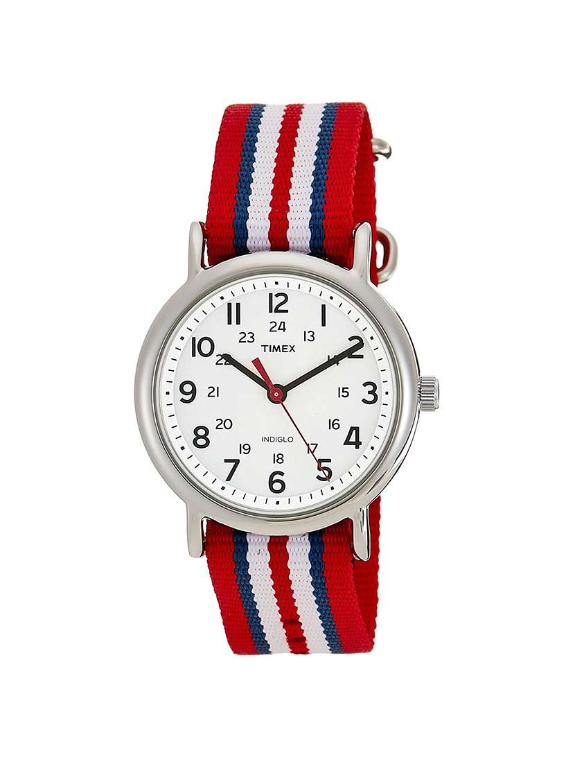 timex biege dial analog watch for unisex - t2n746