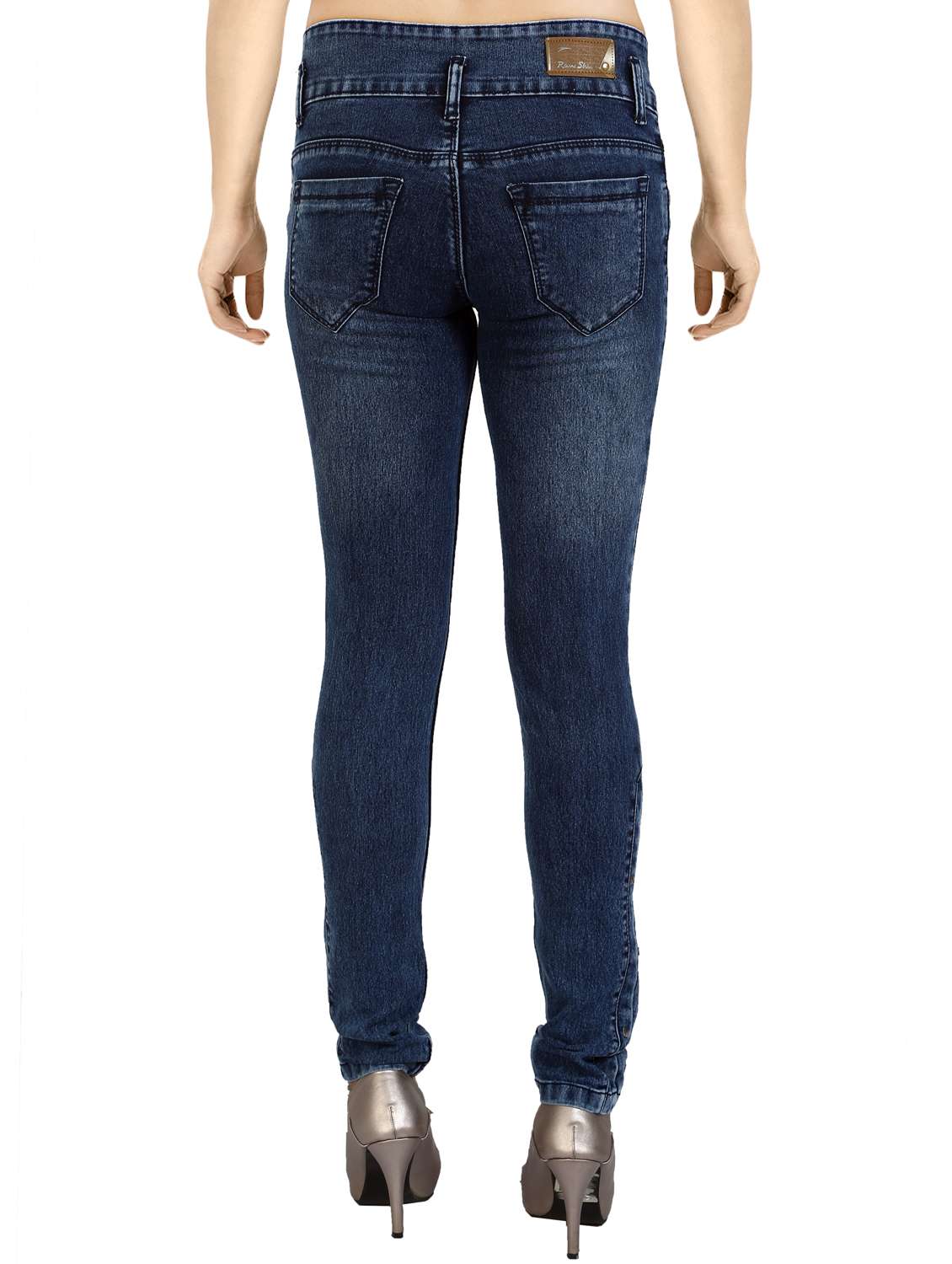 women's distress slim fit jeans - 13802608 -  Standard Image - 2