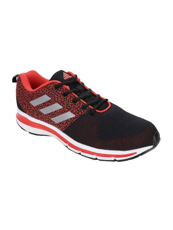 red mesh sport shoes