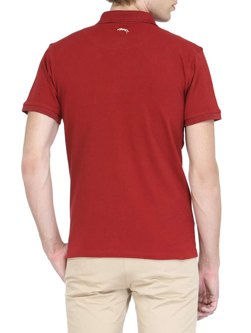 red cotton t-shirt - 13821367 -  Standard Image - 2