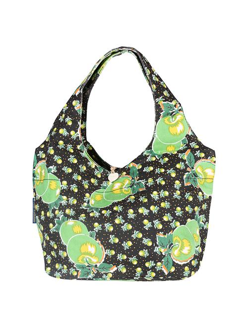 black canvas printed shopping bag - 13827839 - Standard Image - 0