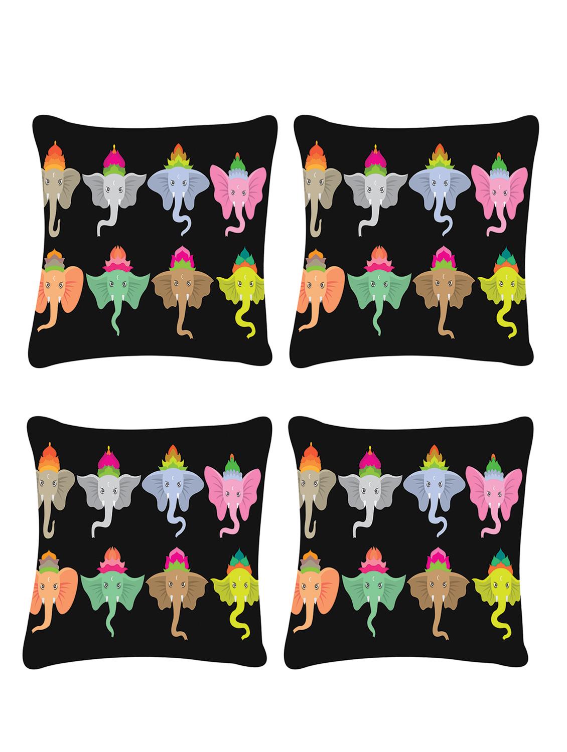 ambbi collection digitally religious printed set of 4 cushion cover - 13834765 - Zoom Image - 0