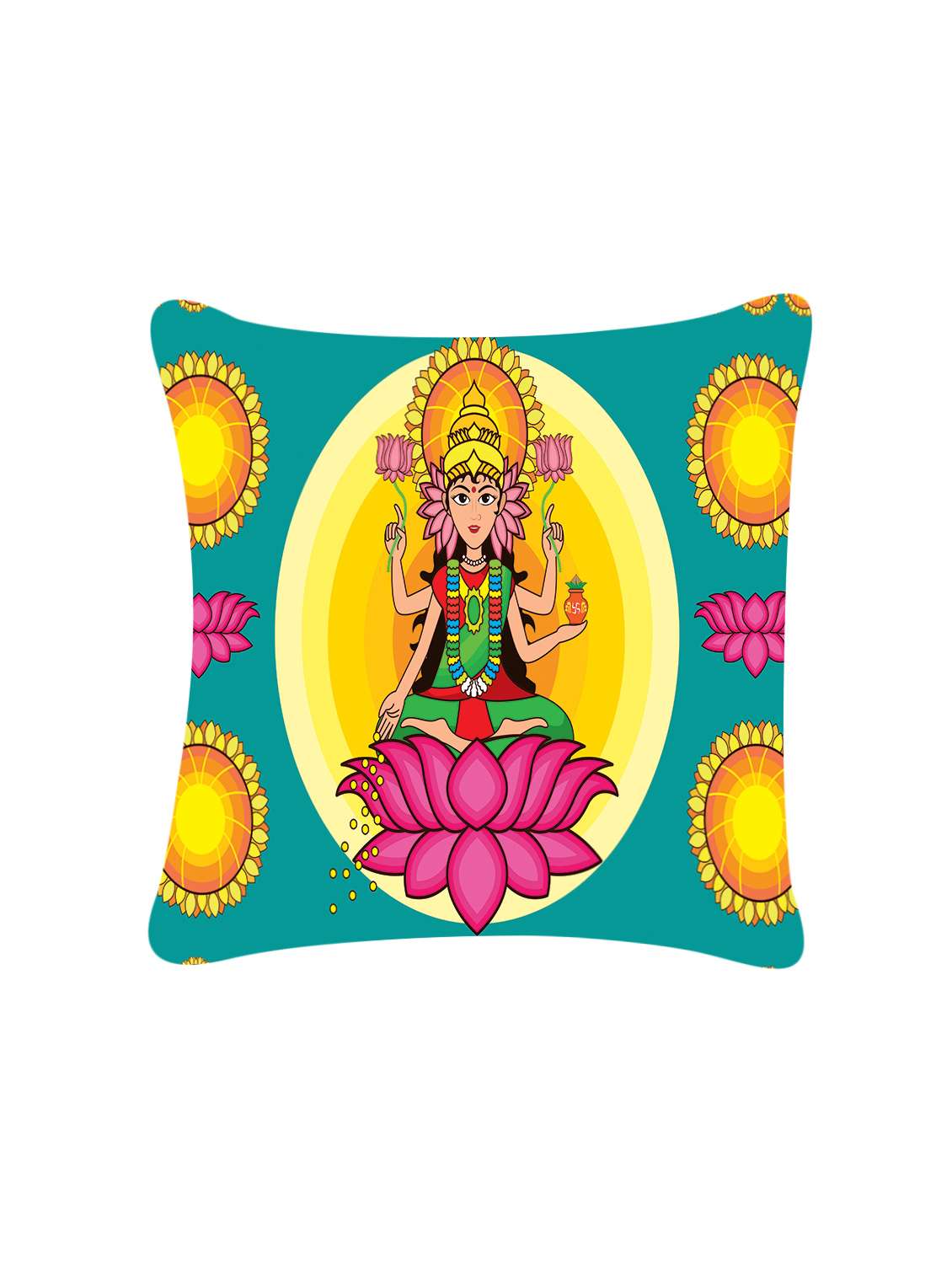 ambbi collection digitally religious printed cushion cover