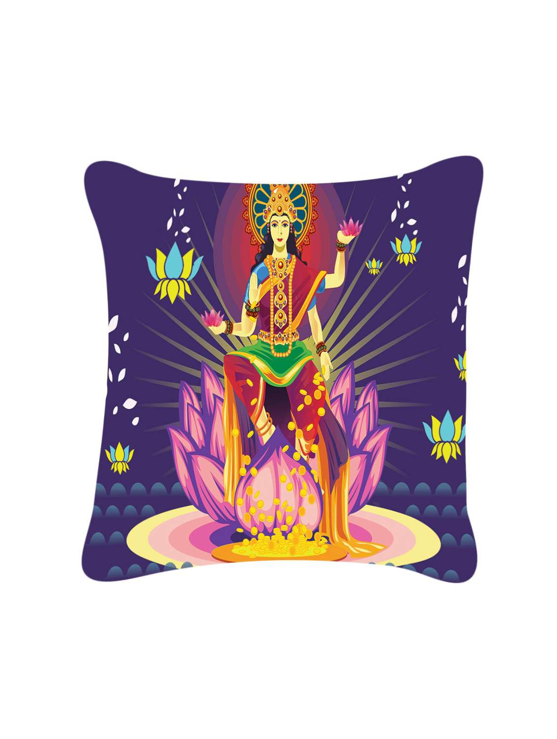 ambbi collection digitally religious printed cushion cover