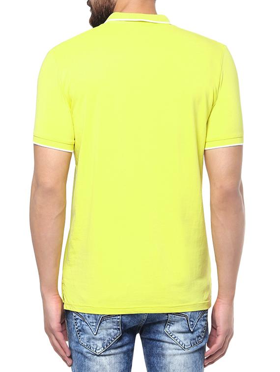 yellow cotton t-shirt - 13834941 - Standard Image - 2