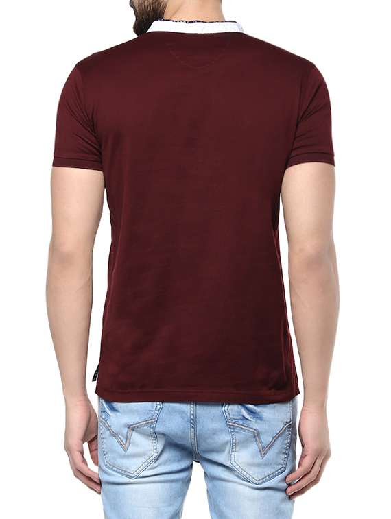 red cotton t-shirt - 13834943 - Standard Image - 2
