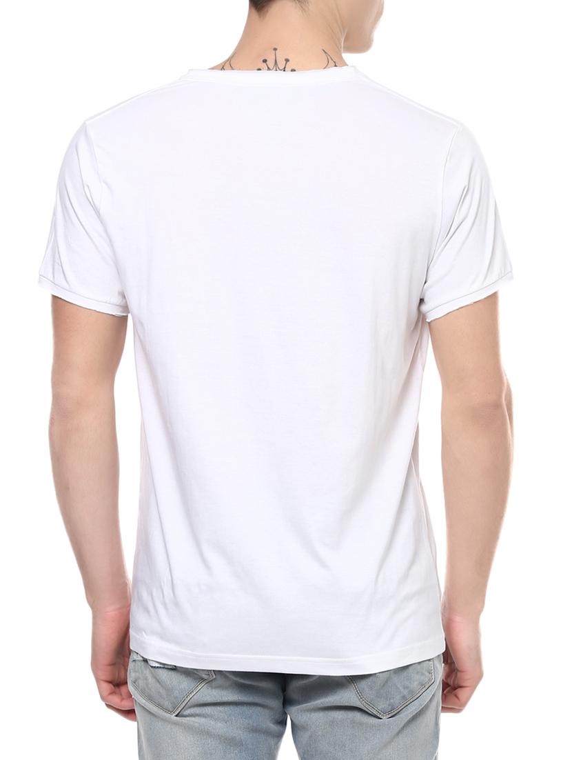 solid white cotton t-shirt - 13834960 - Standard Image - 2