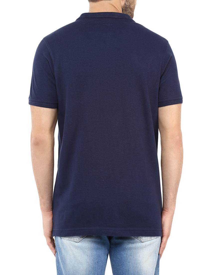 blue cotton t-shirt - 13834971 - Standard Image - 2