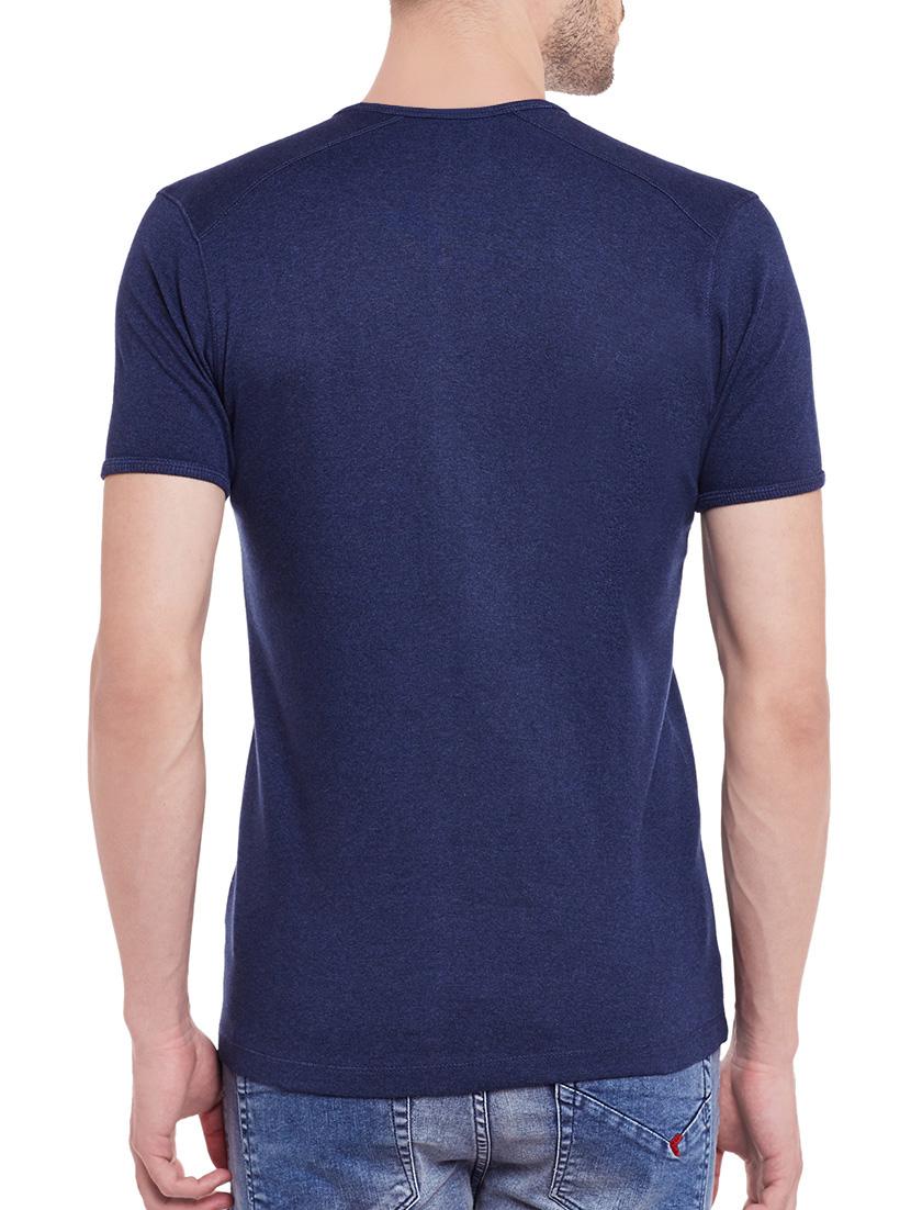 blue cotton t-shirt - 13834974 - Standard Image - 2