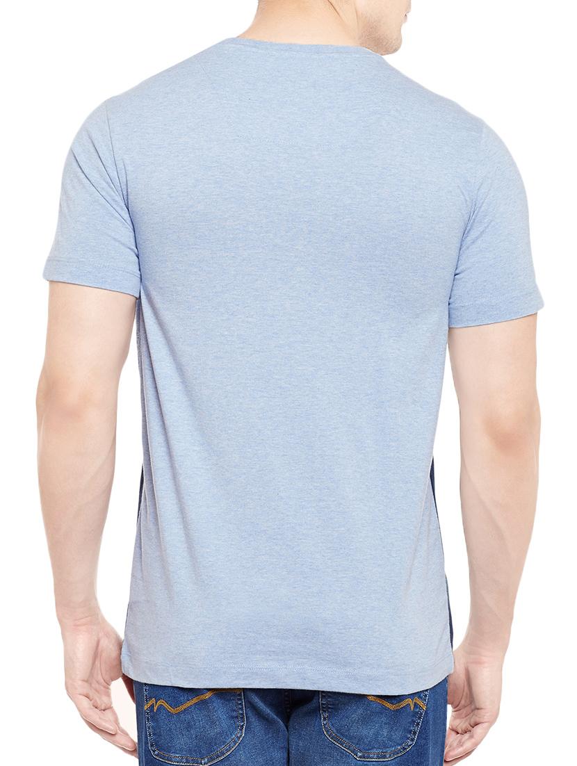 blue cotton t-shirt - 13834992 - Standard Image - 2