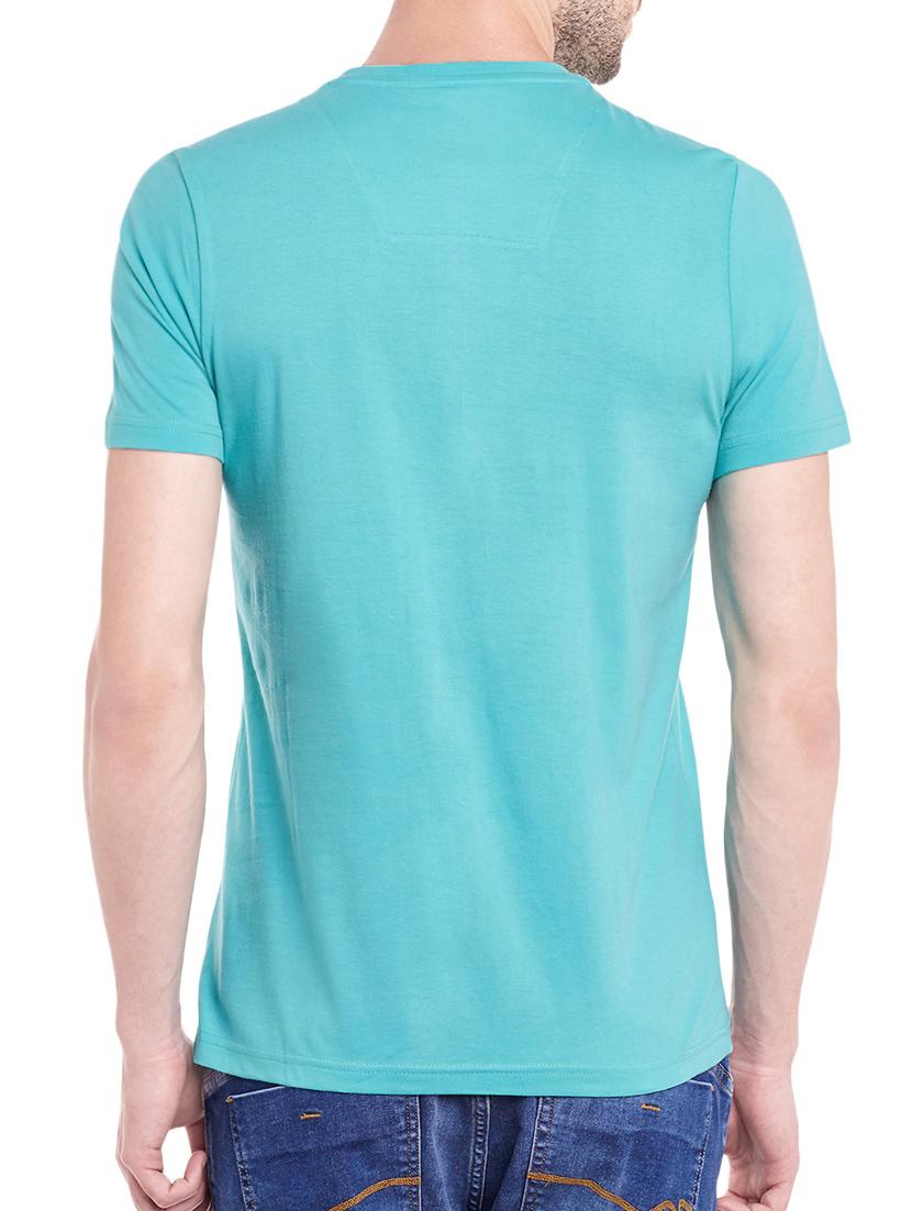 blue cotton t-shirt - 13835002 - Standard Image - 2